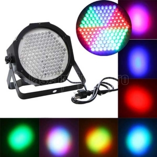LT-8884 8-CH 25 Degrees Viewing Angle Colorized Light Stage Light with Auto DMX 512 Master / Slave Black 