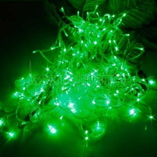 20M 200-LED Christmas Festivals Decoration 8 Working Modes Green Light Waterproof String Light (US Standard Plug)