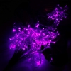 20M 200-LED Christmas Festivals Decoration 8 Working Modes Purple Light Waterproof String Light (US Standard Plug)