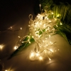 10 M 100-LED Festivais de Natal Decoração 8 Modos de Trabalho Quente Luz Branca Corda À Prova D 'Água Luz (EUA Plug Padrão)