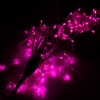 10M-100 LED fiestas de Navidad Decoración 8 modos de trabajo rosa claro a prueba de agua ligera de la secuencia (nos enchufe est