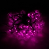 MarSwell 40-LED Light Pink Solar Power de Noël Tinkle de Bell LED String