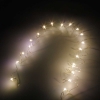 2M-20L-4.5V-1.2W Silver Wire Battery Powered Ordinary String Lights without Fixed Shape Warm White