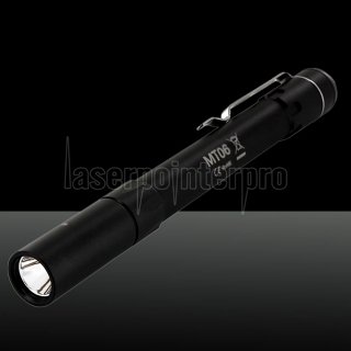 NITECORE 165LM MT06 CREE XQ-E R2 2-Mode Luminosité High-lights Étanche en forme de stylo Lampe de Poche Noir