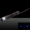 5000mW 450nm Blue Light Zoomable dimmerabili in acciaio inox accendisigari puntatore laser Nero