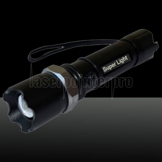 Swat 3 Modi dimmbare Fokussierung wiederaufladbare Aluminiumlegierung LED Taschenlampe