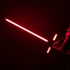 Simulation Star Wars Kreuz 47 "Lichtsoundeffekt-Art-rotes Licht-Metall-Laser-Schwert Schwarz