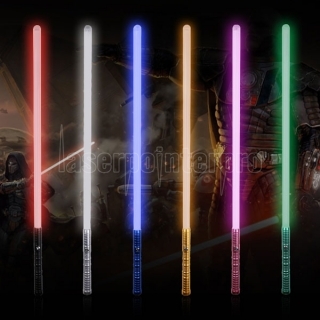Newfashioned Nessun effetto sonoro 39 "Star Wars Lightsaber Light Blue Laser Sword blu