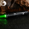 UKING ZQ-012L 5000mW 532nm fascio verde 4-Mode Zoomable Penna puntatore laser Nero