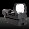GT-HD-101A 5-Mode engrenagem Optics liga de alumínio Electro mira laser preto