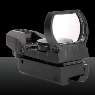 GT-HD-101A-5-Mode Getriebe Optik Aluminiumlegierung Electro Laser-Augen Schwarz
