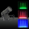 30W Multicolored Light 3 Control Modes Mini LED Stage Lamp UK Plug Black
