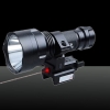 U`King ZQ-R8829 650nm 100mW Red Light Laser-Augen-Kit Schwarz