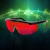 UKing ZQ-YJ04 520-532nm Verde Puntero láser Ojos Gafas protectoras Gafas rojas