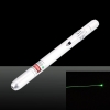 50mW 532nm vert clair clip laser pointeur stylo argent