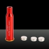 Penna laser Laser Sighter Bore Laser Rosso Cartuccia 650nm 3 x LR41 Batterie Cal: 7.62 * 54RR Rosso