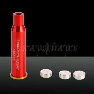 650nm Cartridge Red Laser Bore Sighter Laser Pen 3 x LR41 Batteries Cal: 7.62 * 54RR Rouge