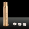 650nm Cartridge Red Laser Bore Sighter Laser Pen 3 x LR41 Batteries Cal: 8 * 57JRS en laiton Couleur