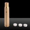 650nm Cartridge Red Laser Bore Sighter Laser Pen 3 x LR41 Batteries Cal: 8*57JS Brass Color