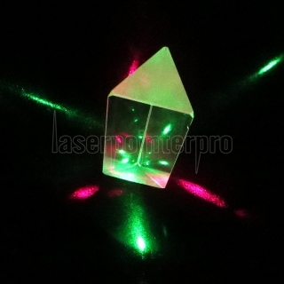 Cristal de tres prismas equilaterales