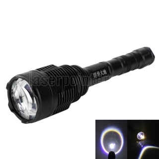Laser Flashlight 2000LM High Power 1000m Lighting Distance with 2pcs 18650 Batteries & Universal Charger White Light