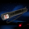 300 mW 650nm Open-back Red Laser Pointer Pen Black (tipo 852)