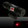 5mW 650nm Hat-shape Red Laser Sight with Gun Mount Black (8802)