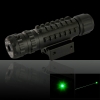 5mW 532nm Hat-shape Green Laser Sight with Gun Mount Black-ZT-E05
