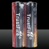 2pcs 3.7V 2400mAh 18650 baterias recarregáveis ​​de lítio