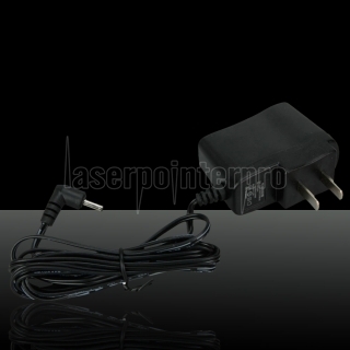 AC 9-12V DJ Stage Lamp Power Adapter Black