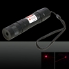 Pointeur laser à lumière rouge professionnel 300MW avec boîtier (pile au lithium CR123A)