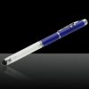 4-in-1 Multi-functional Red Light Laser Pointer (Touch Pen + Ball Point Pen + LED Lamp + Laser Pointer) Blue