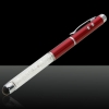 4-in-1 Multi-functional Red Light Laser Pointer (Touch Pen + Ball Point Pen + LED Lamp + Laser Pointer) Red