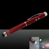 4-in-1 Multi-functional Red Light Laser Pointer (Touch Pen + Ball Point Pen + LED + Laser Pointer)