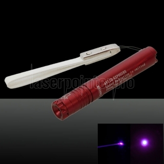 5mW Mini 5 Professional Purple Light Laser Pointer with Box & AAA Battery Red