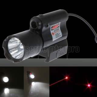 LED 5MW Flashlight and Beam Light Red Laser Scope Group