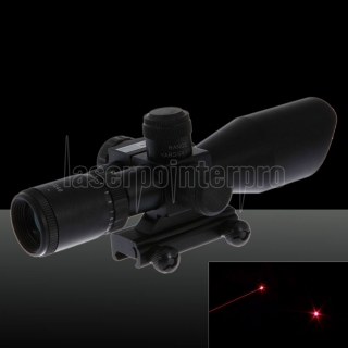 5mW LT-2.5-10x40 étanche Multi-enduit 5 mode faisceau de lumière laser rouge Sight Noir