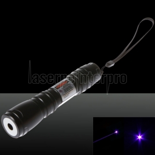 Pointeur 50mW Motif Dot Light Purple ACC Circuit Laser Pen Noir