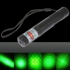 100mW Dot Pattern / Star Pattern / Multi-Patterns Fokus Green Light Laser Pointer Silber