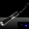 100mW Dot Pattern Purple Light ACC Circuit Laser Pointer Pen Black