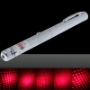 100mW Medio Aperto stellata Motivo della luce rossa Nudo Laser Pointer Pen Argento