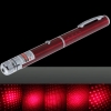 30mW Middle Open Starry Pattern Red Light Naked Laser Pointer Pen Red