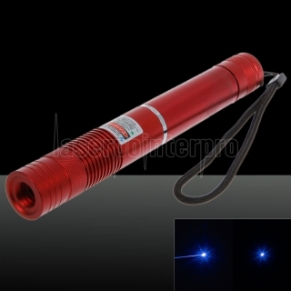 1000mW Pure Focus azul haz de luz láser puntero Pen con 18650 batería recargable de Red