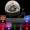 LB18R LT 18W de poupança de energia de iluminação de palco Auto / Sound Control RGB LED DJ LED Cristal Magic Ball Luz