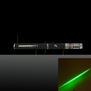 5 en 1 1 mW pointeur laser vert avec 5 chefs