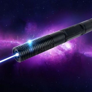 Pointeur Laser Rechargeable Bleu 1000MW 473nm (2 x 1200mAh) Noir