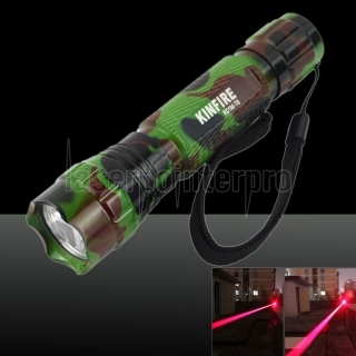 150MW 650nm Lanterna-Shaped Red Light Laser Pointer Camouflage