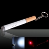 Cigarette en forme de pointeur laser rouge avec stylo à bille et Lumière Keychain LED