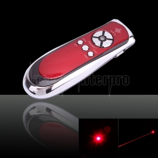 1mW 650nm Wireless Mouse Red Laser Pointer Presenter com receptor USB