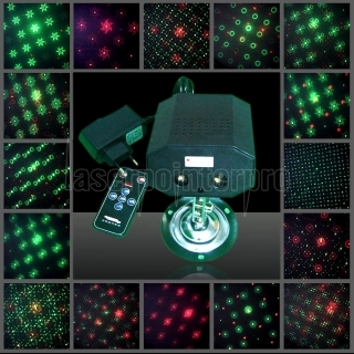 Mini Green and Red Laser Stage Lighting with Different Pattern